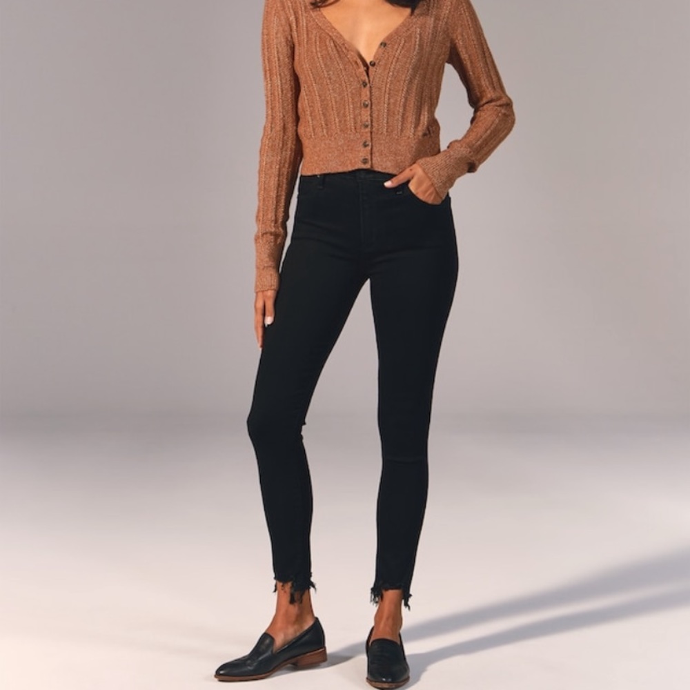 Abercrombie & Fitch Black Skinny Jeans